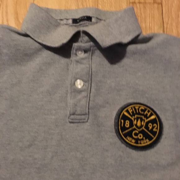 Abercrombie & Fitch Other - Abercrombie & Fitch muscle polo size large grey